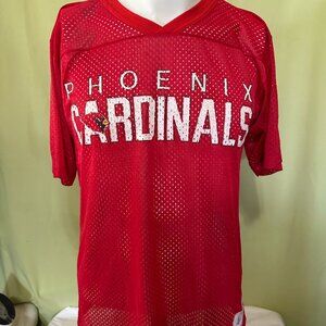 Vintage Phoenix Cardinals Logo 7 Men's Red Football Jersey Large Made in USA